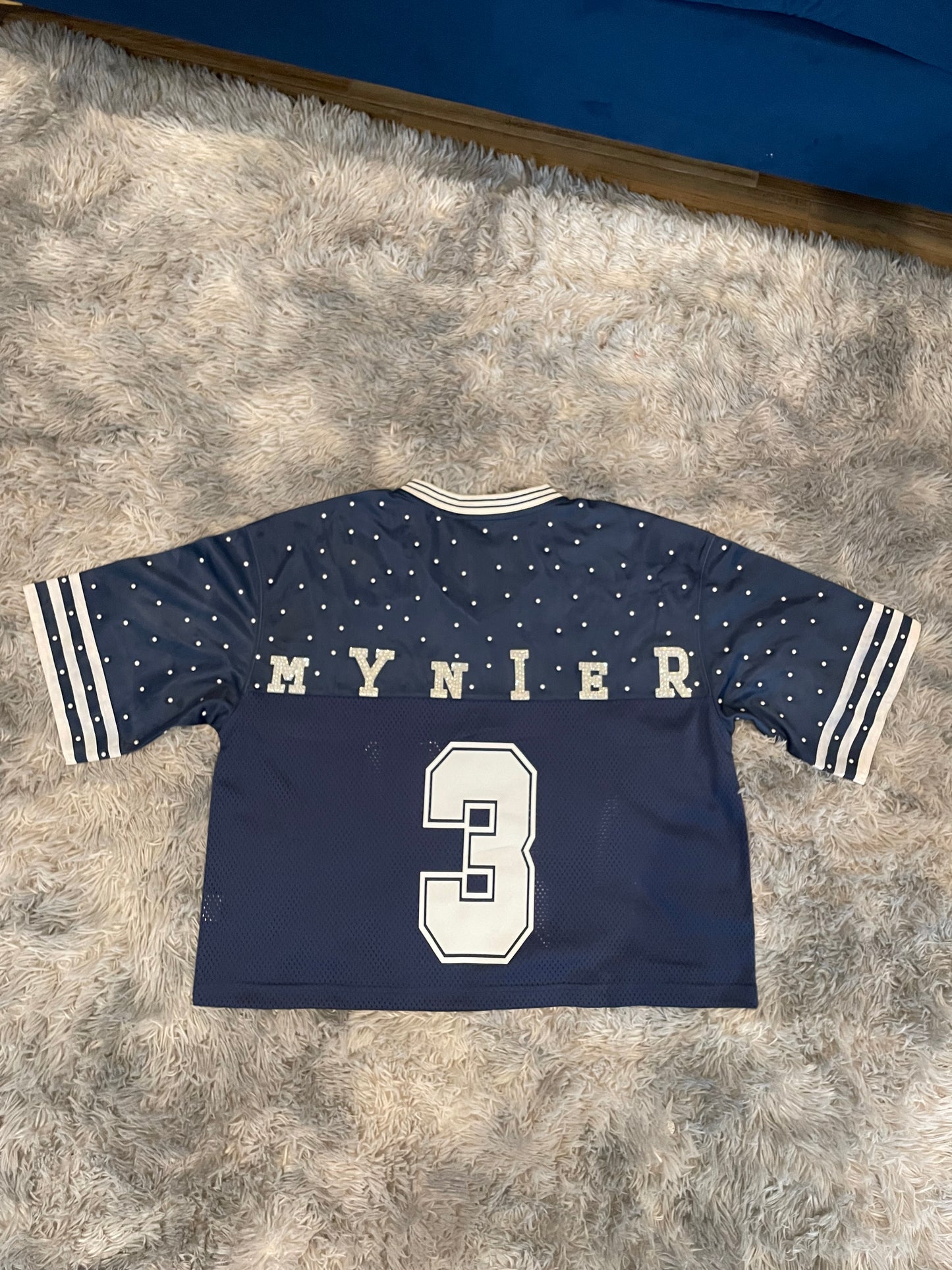 Pearly Blue Hockey Jersey