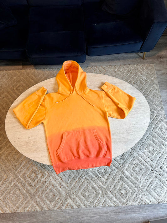 Faded Sunset Orange Hoodie