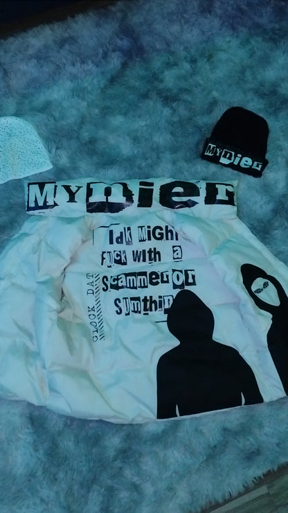 "Might F*ck With A Scammer" Puffer Vest